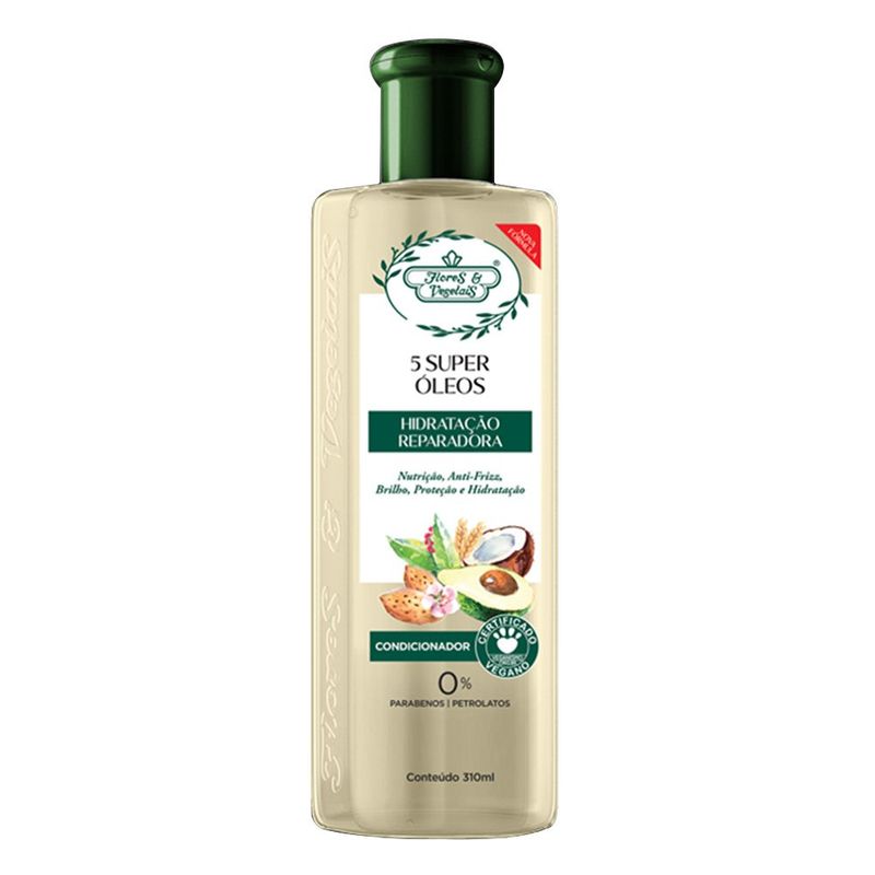 Condicionador-5-Super-Oleos-Hidratacao-Reparadora-Flores---Vegetais-300ml