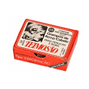 Grampo Teimosão Preto N.7 100un