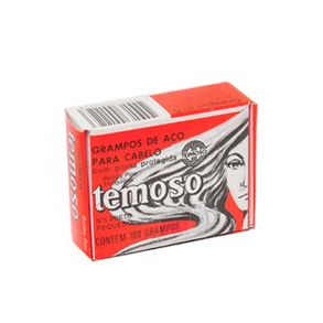 Grampo Temoso Preto N.5 100un