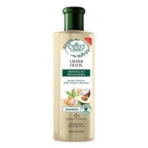 Shampoo 5 Super Óleos Hidratação Reparadora Flores & Vegetais 310ml