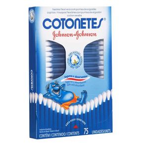 Hastes Flexíveis Cotonetes Johnson & Johnson