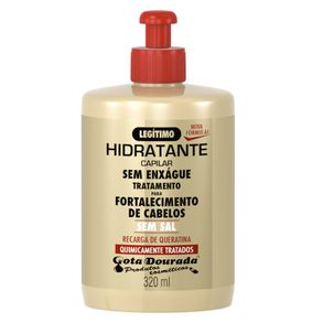 Creme Sem Enxague Gota Dourada Química