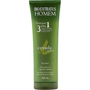 Shampoo Bio Extratus Homem 3x1 250ml