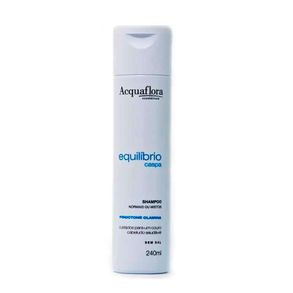 Shampoo Acquaflora Equilíbrio Caspa Para Cabelos Normais Ou Mistos 240ml