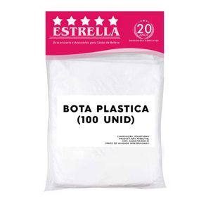 Bota Plastica Descartavel Estrella 100un