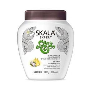 Creme De Tratamento Óleo De Coco Skala 1000g