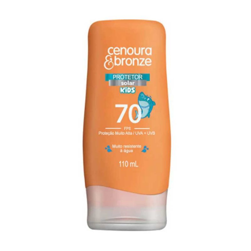 Protetor-Solar-Cenoura---Bronze-Kids-Fps-70-110ml