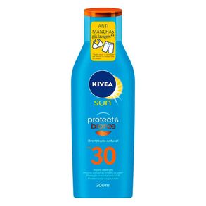 Protetor Solar Nivea Protect & Bronze Fps30 200ml