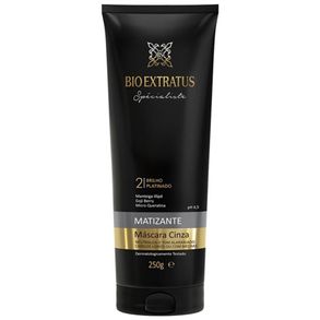 Máscara Capilar Bio Extratus Spécialiste Matizante Cinza 250g
