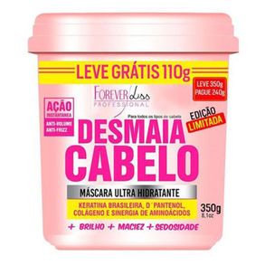 Mascara Forever Liss Desmaia Cabelo Ultra Hidratante