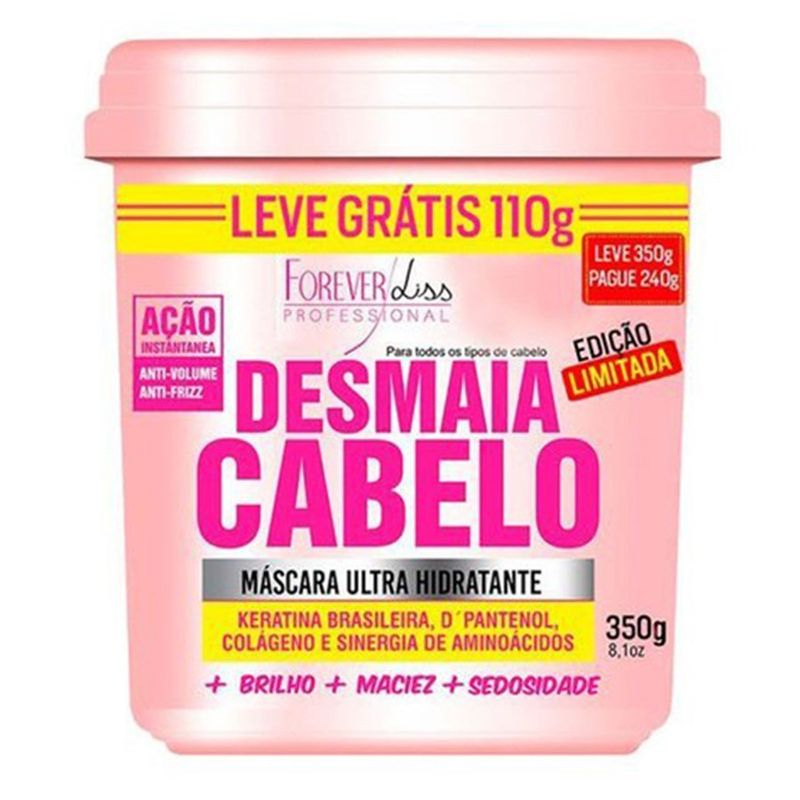 Mascara-Forever-Liss-Desmaia-Cabelo-Ultra-Hidratante