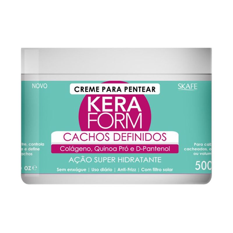 Creme-Para-Pentear-Skafe-Keraform-Cachos-Definidos-500g