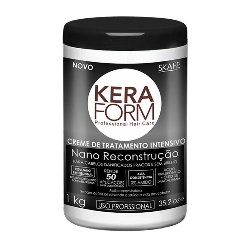 Creme-De-Tratamento-Keraform-Nano-Reconstrucao-1000g