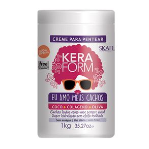 Creme Para Pentear Keraform Skafe Eu Amo Meus Cachos 1000g