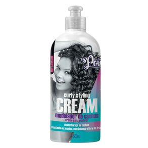Creme Para Pentear Soul Power Curly Styling Cream Modelador De Cachos 500ml