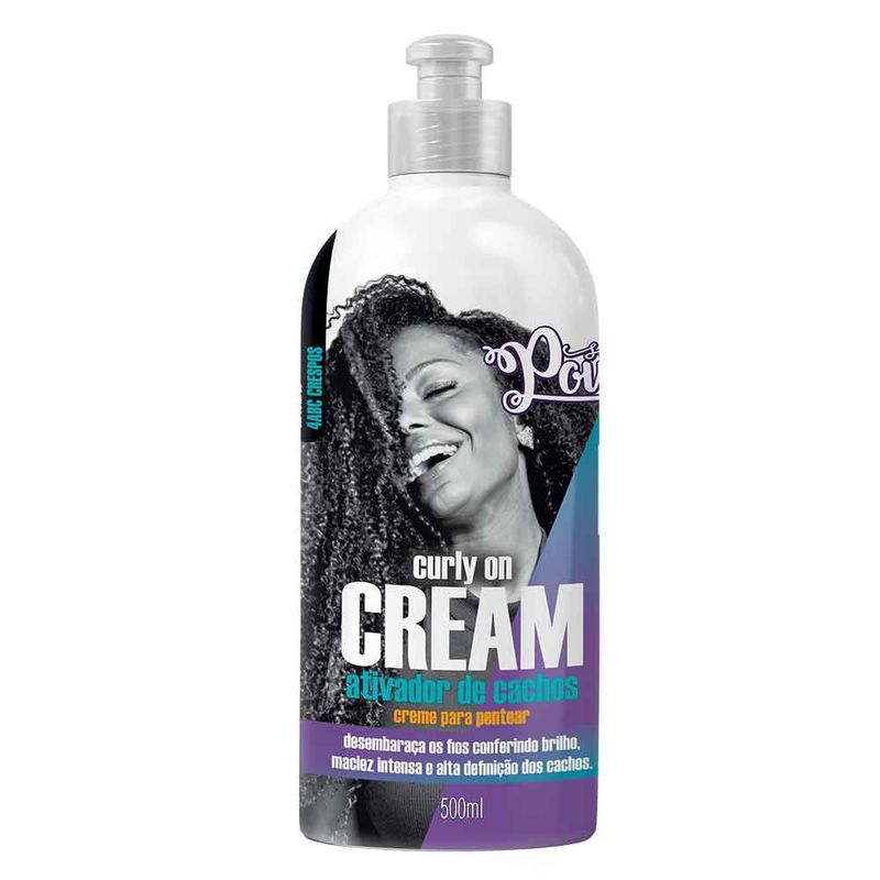 Creme-Para-Pentear-Soul-Power-Curly-On-Cream-Ativador-De-Cachos-500ml