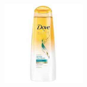 Shampoo Dove Nutrição Óleo Micelar 200ml
