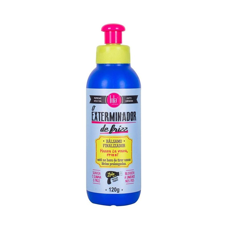 Balsamo-Capilar-Finalizador-O-Exterminador-De-Frizz-Lola-Cosmetics-120g