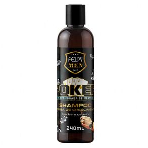 Shampoo Men Bomba De Crescimento Poker Felps 240ml
