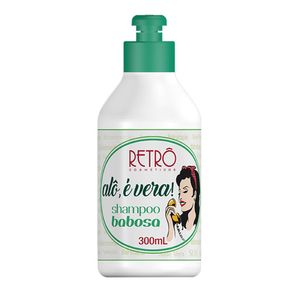 Shampoo Babosa Retrô Cosméticos Alô É Vera 300ml