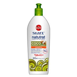 Shampoo Skafe Natutrat S.O.S Coco Força Da Natureza 300ml