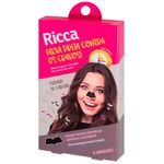 Adesivo-Facial-Faixa-Preta-Contra-Os-Cravos-Ricca-3-Unidades