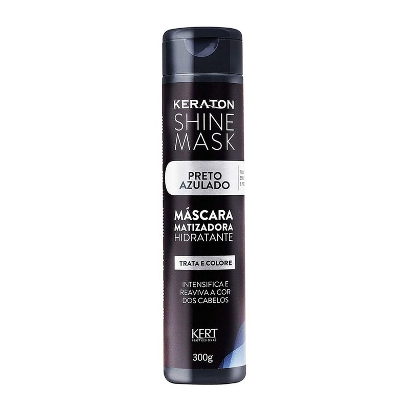 Mascara-Capilar-Matizadora-Shine-Mask-Preto-Azulado-Keraton-300g