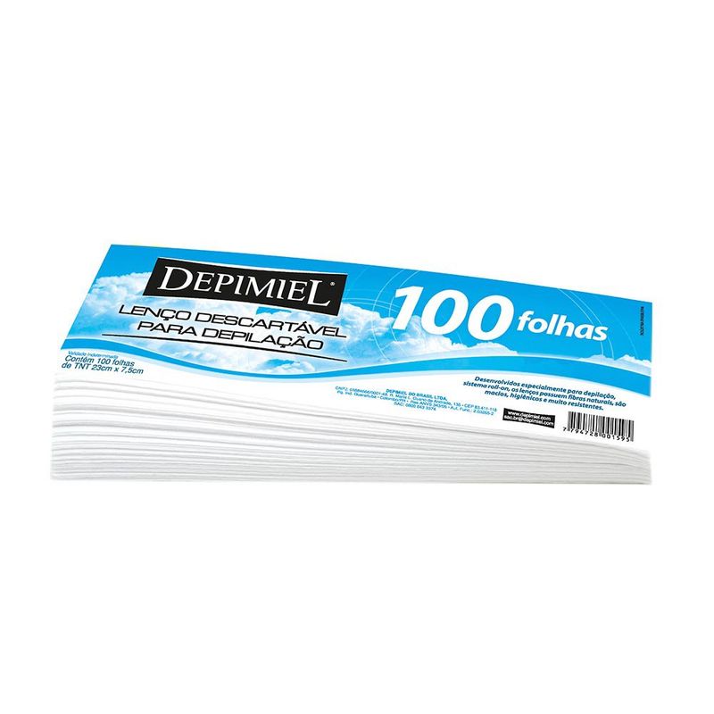 Lencos-Descartaveis-Depimiel-Tnt-Para-Depilacao-100-Unidades