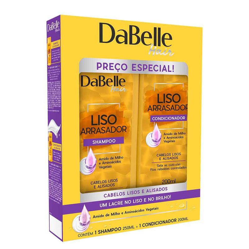Kit-Dabelle-Hair-Liso-Arrasador-Shampoo---Condicionador
