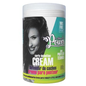 Creme Para Pentear Soul Power Curly Definition Cream Definidor De Cachos 800g
