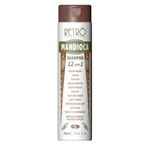 Shampoo 12 Em 1 Mandioca Retrô 300ml