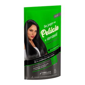 Alisante Capilar Hene Gel Pelúcia Morena Desejada Sache Pouch Embelleze 180g