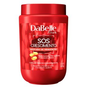 Máscara Capilar De Hidratação Sos Crescimento Dabelle 800g