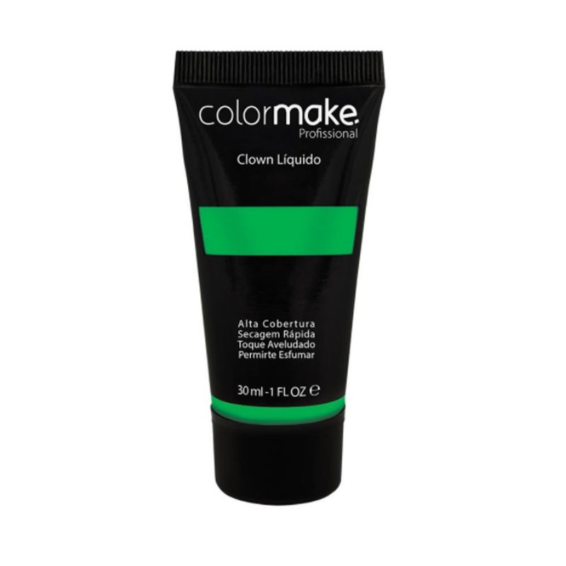 Clown-Liquido-Verde-Colormake-Vegano-30ml