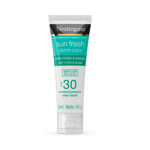 Protetor Solar Facial Neutrogena Sun Fresh Derm Care Fps30 40g