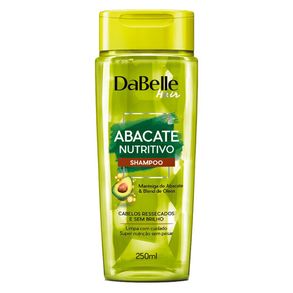 Shampoo Abacate Nutritivo Dabelle 250ml