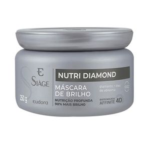 Máscara Capilar De Brilho Nutri Diamond Siàge 250g