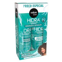 Kit Hidra Cachos Ultra Definidos Shampoo + Condicionador Salon Line 300ml
