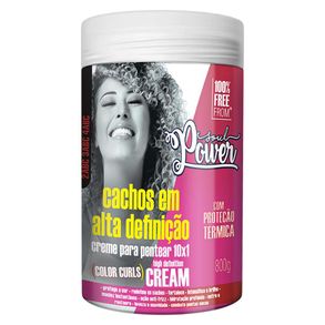 Creme Para Pentear Color Curls High Definition Soul Power 800g