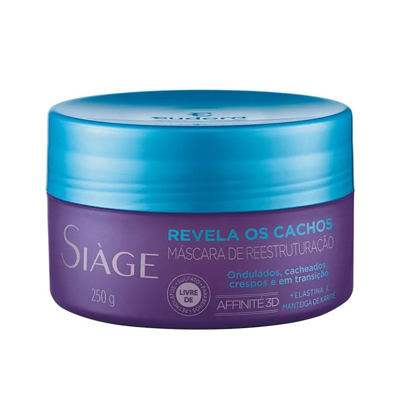 Mascara-Capilar-De-Reestruturacao-Revela-Cachos-Eudora-Siage-250g