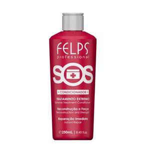 Condicionador Sos Reconstrução E Força Felps 250ml