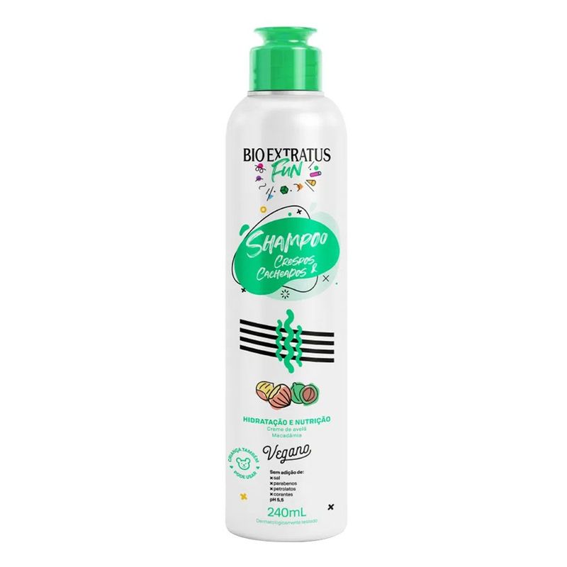 Shampoo-Fun-Crespos-E-Cacheados-Hidratacao-E-Nutricao-Bio-Extratus-240ml