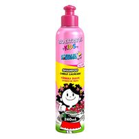 Shampoo Kids A Turma Do Maluquinho Cabelo Cacheado Bio Extratus 240ml