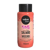 Máscara Capilar Pigmentante #Todecacho Salmão Salon Line 150ml