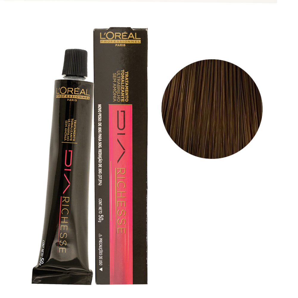 Kit 3 Coloração Diarichesse 7 Louro + Mini OX 15vol – LOréal