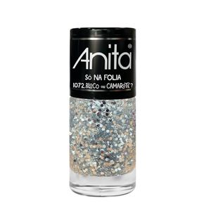 Esmalte Glitter Só Na Folia Bloco Ou Camarote? Anita 10ml