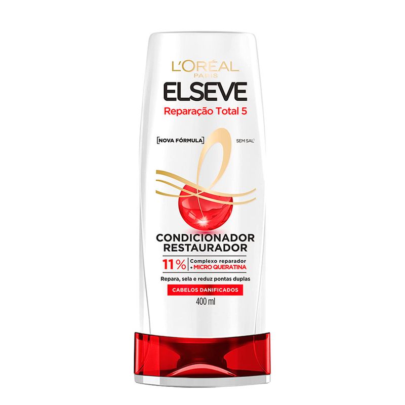 Condicionador-Restaurador-Reparacao-Total-5-Elseve-L’Oreal-Paris-400ml