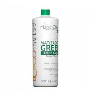 Máscara Matizadora Magic Clay 4k Green Efeito Bege Felps Color 500ml
