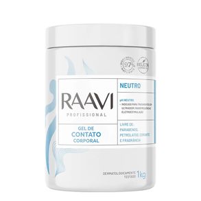 Gel De Contato Corporal Neutro Raavi 1kg