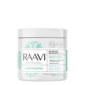 Gel Redutor Crioterápico Corporal Raavi 500g